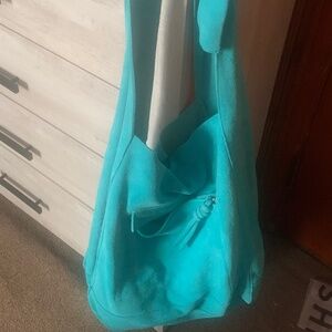 Free people large crossbody bag! Serious inquiries only. Don’t ask to email pics